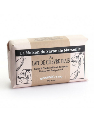 Savon 125g lait de chèvre - La Maison du Savon de Marseille