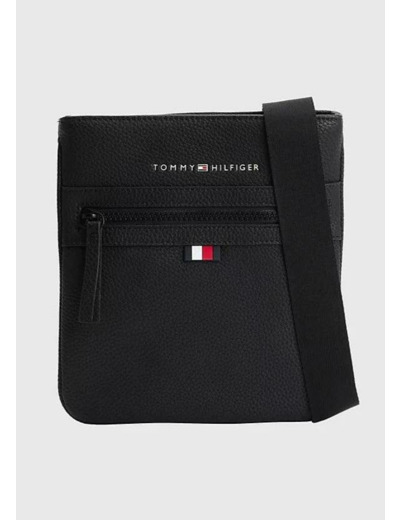 Petite sacoche à bandoulière Tommy Hilfiger noire