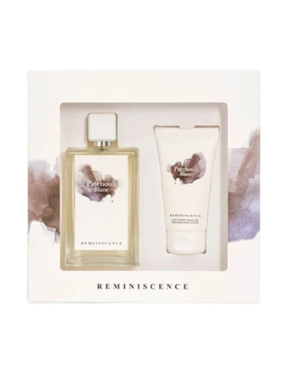 Coffret Eau de Toilette Patchouli Blanc + lait corps parfumé - Réminiscence