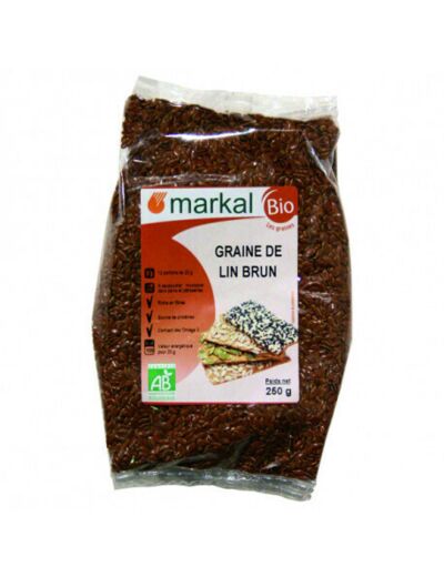 graines de lin brun Bio Markal