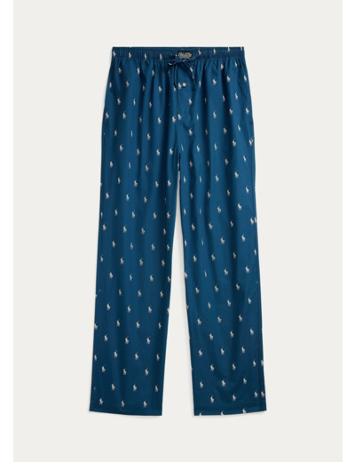 Pantalon de pyjama Poney Ralph Lauren bleu