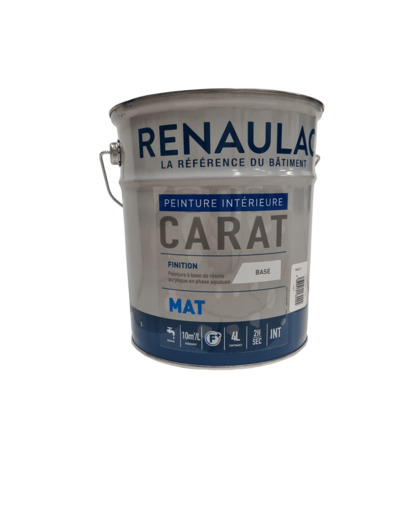 Peinture pro mur et plafond mat 4L RAL au choix