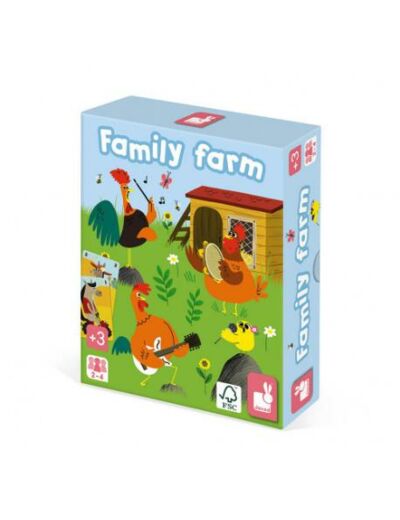 Jeu de 7 familles "Family Farm" - JM