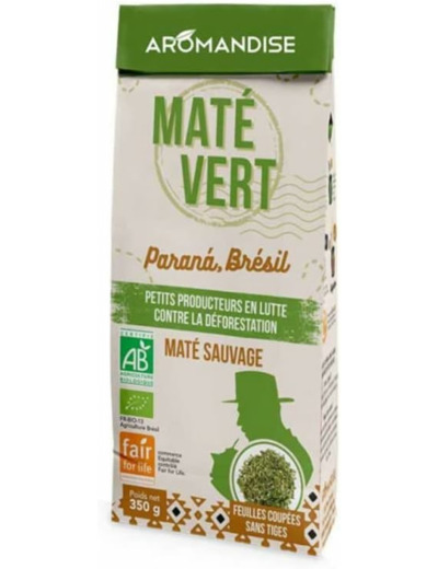 Thé vert maté sauvage du Brésil - 350 g