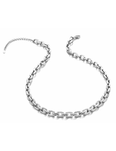 Collier Silver Rose