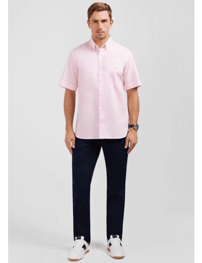 Chemise manches courtes Eden Park rose