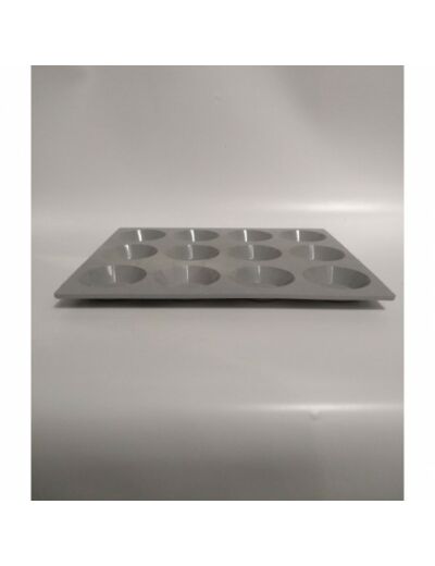 Plaque mini tartelettes Ã¸ 4,5cm ELASTOMOULE, mousse de silicone