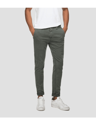 Pantalon chino Replay kaki