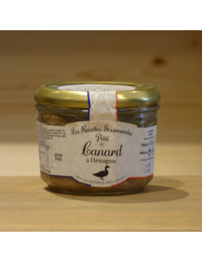 Pâté de canard à l'Armagnac 180 g