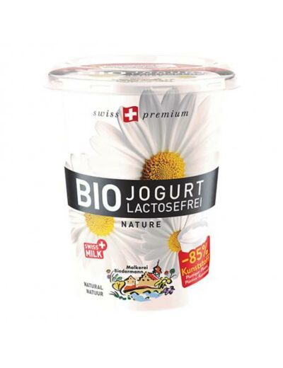 Yaourt nature sans lactose 450g - Abc Bio