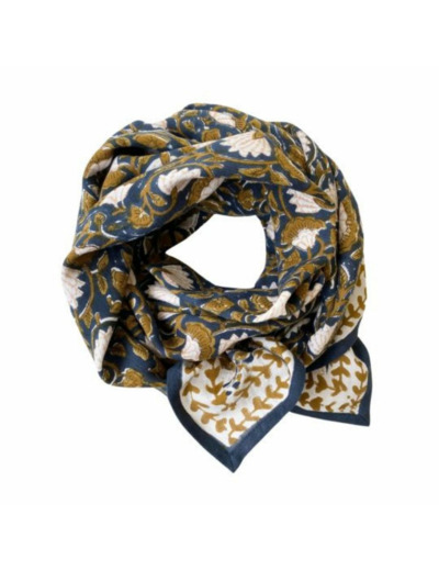 BIG FOULARD LATIKA EVENTAIL ORAGE