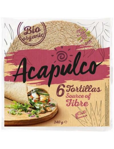 Tortilla wraps x6 - Abc Bio