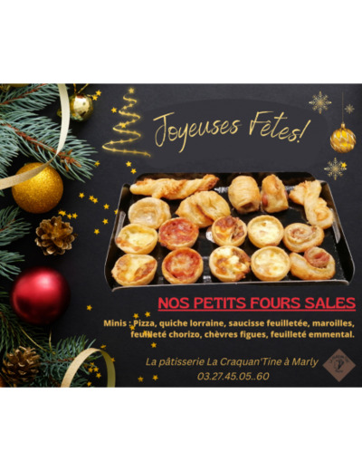 Petits Fours salés (16 pièces)