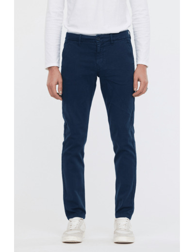 Pantalon chino Lee Cooper marine en coton