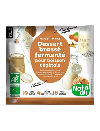 Ferments pour dessert brassé végétal 24g - Abc Bio