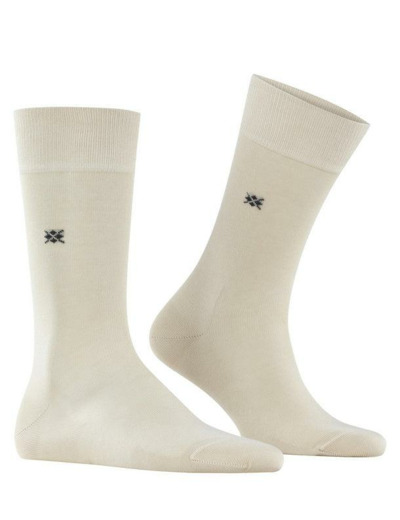 Chaussettes hautes Burlington Dublin beiges en coton