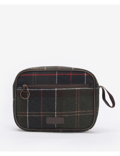 Trousse de toilette Barbour kaki