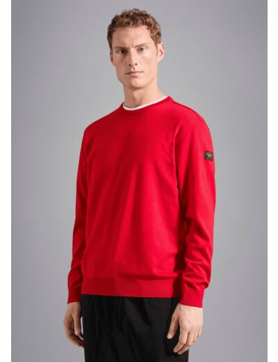 Pull Paul & Shark rouge