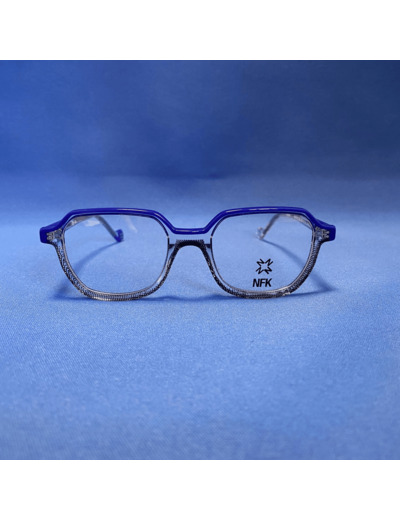 Lunettes De Vue Enfants De La Marque Not For Kids - Michael Coloris Bleu / Transparent