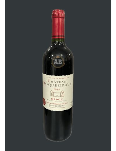 CHATEAU ROQUEGRAVE MEDOC 2014 75 CL 12,5°