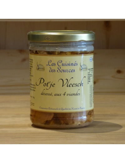 Potjevleesch désossé aux quatre Viandes 750 g