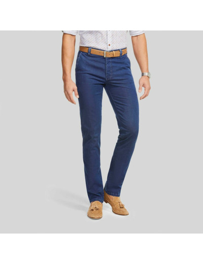 Pantalon chino Meyer en denim ultra léger