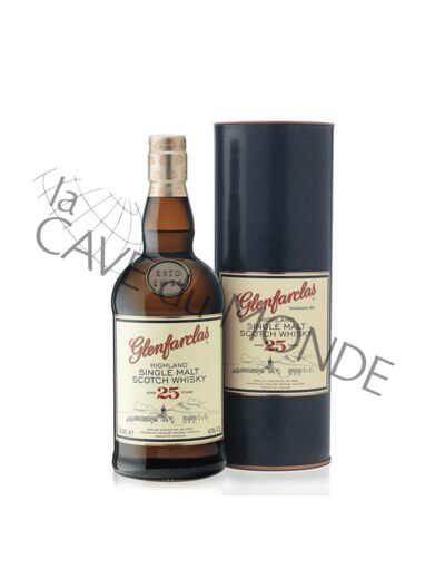 Whisky Highland Glenfarclas 25 ans 43° 70 cl