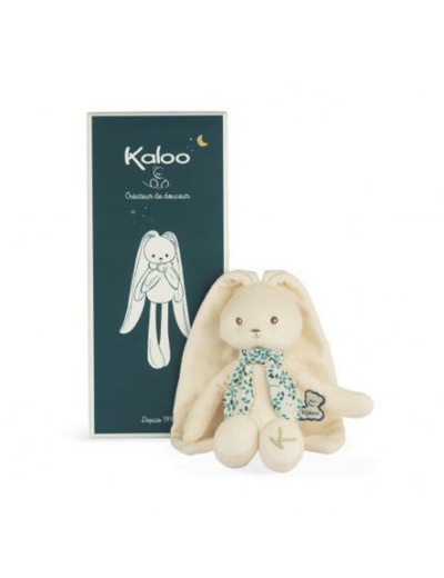 PANTIN LAPIN Crème - 25 CM - Maman et bébé - La Fère