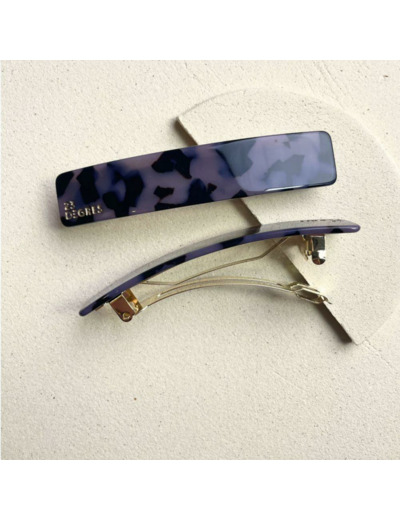 BARRETTE CLIC CLAC VIOLETTE -  23 DEGRES