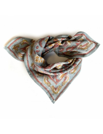 PETIT FOULARD MANIKA BIRD NUAGE