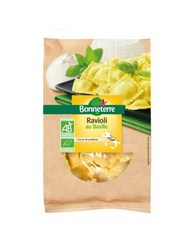 Ravioli au basilic 250g - Abc Bio