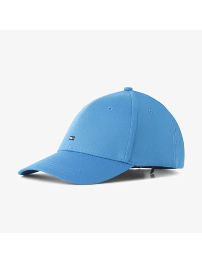 Casquette Tommy Hilfiger bleue en coton bio