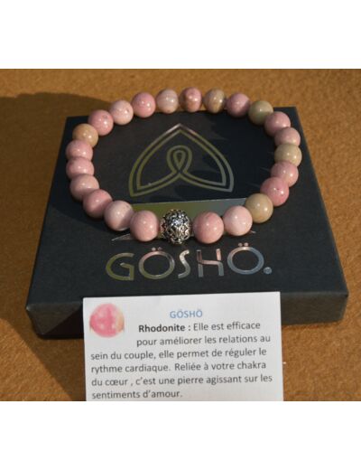 Bracelet GOSHO Rhodonite