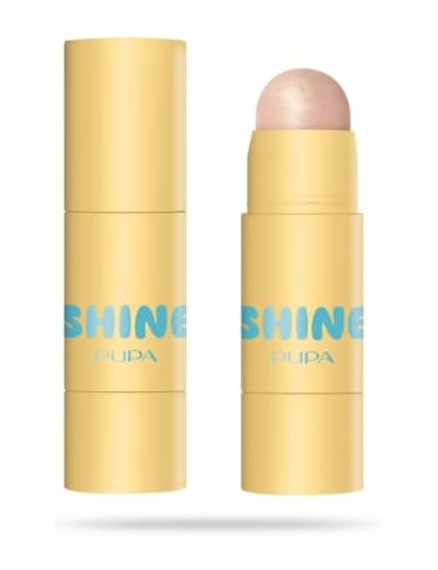 Stick Shine Stick enluminateur highlighter Visage Pink Doll 001 Pupa.Algue Marine.
