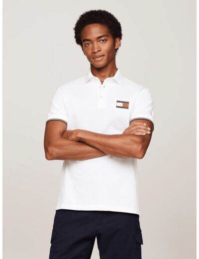 Polo Tommy Hilfiger blanc