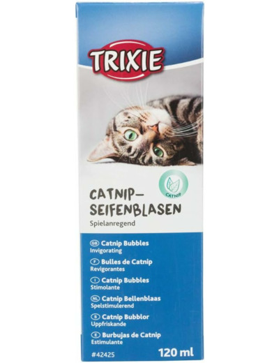 TRIXIE Emcke Catnip 42425 Bulles de Savon 120 ML Herbe à Chat