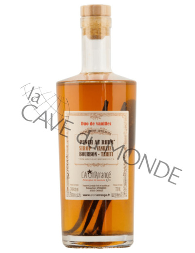 Rhum Arrangé Punch au Rhum Duo de Vanilles 34° 70cl