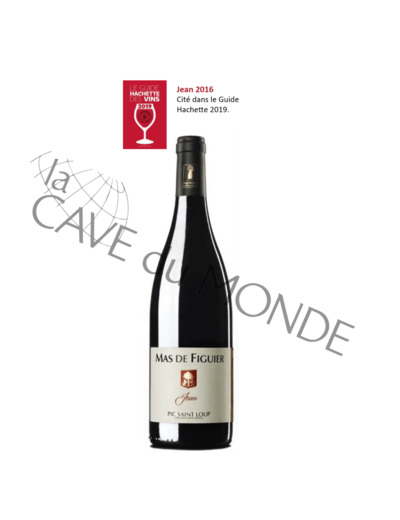 Jean de Mas de Figuier Pic Saint Loup Bio Rouge 2022 13,5° 75cl