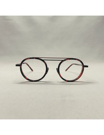 Lunettes De Vue La Petite Lunette Rouge Modèle Bojs II Coloris Rouge Noir