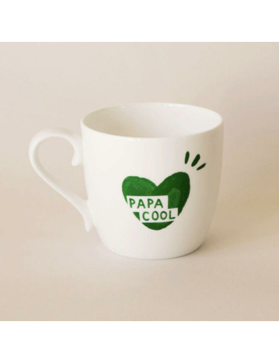 MUG PAPA COOL VERT SAPIN  - EMOI EMOI