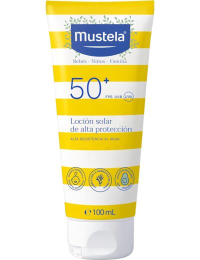 Mustela Lait Solaire Très Haute Protection SPF50+ 100ml