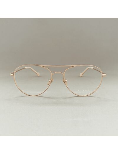 Lunettes de Vue Louis de la Marque Blanc Coloris Or Rose