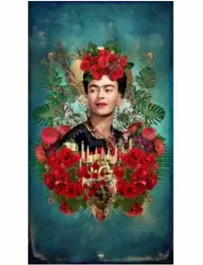 Sin Lo Hosudo tenture Frida Kahlo