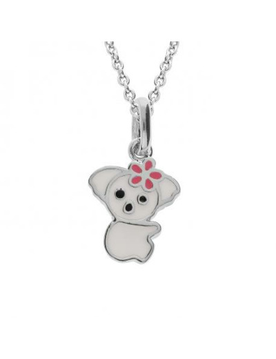 collier argent koala- Magie d'Or