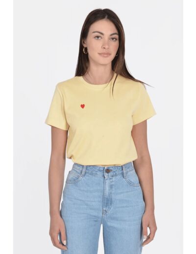 T-SHIRT CŒUR BUTTER