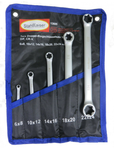 13605 - Ensemble de clefs torx femelle