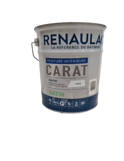 Peinture pro mur et plafond satin RAL au choix  4L