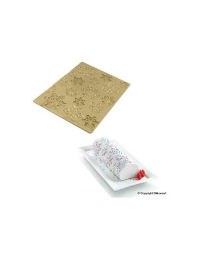 Tapis silicone Bûche Silikomart - Patiss&vous