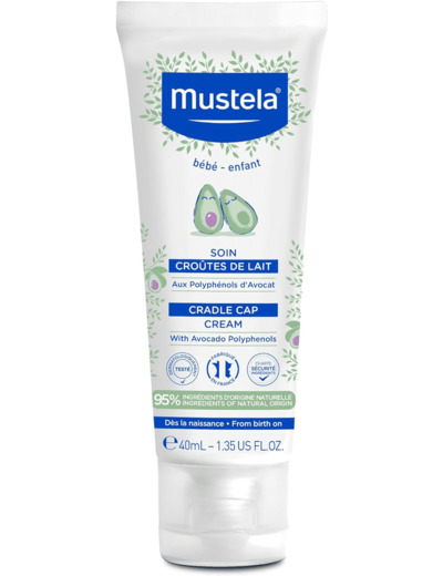 Mustela 40 ml Cradle Cap crème, 1 pièce 40 ml (Lot de 1)