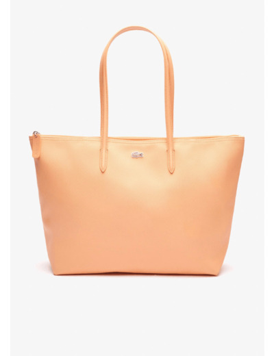 Sac cabas zippé L.12.12 Lacoste orange